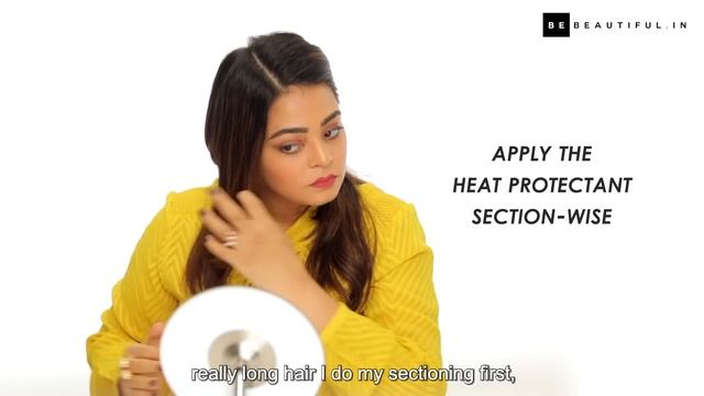 How To Curl Your Hair Using Curling Iron | Easy Hair Curling Tutorial | Be Beautiful смотреть онлайн