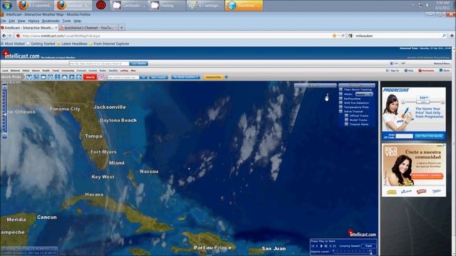 9/03/2011 -- UPDATE -- Hurricane Katia and Tropical Storm Lee смотреть онлайн