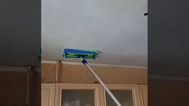 Универсальная швабра с двумя насадками AQUAmatic MOP для уборки дома смотреть онлайн
