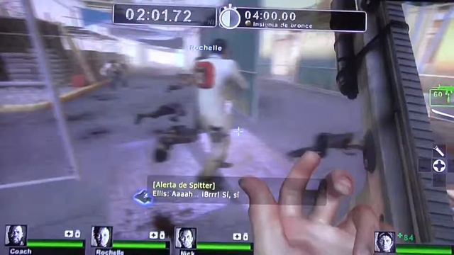 LEFT 4 DEAD 2 | ATAQUE TANK Y GOLPE DE ADRENALINA | GAMEPLAY EN FULL HD смотреть онлайн