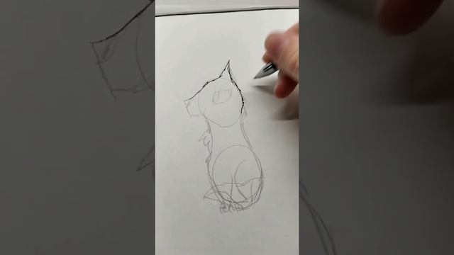 Рисуем Синюю звезду|Коты воители|Воздушная рысь. смотреть онлайн