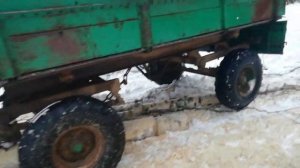 Обзор лебедки с МТЗ-82.