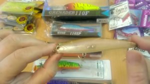 Распаковка посылки с воблером Cultiva Ripn Minnow 112F