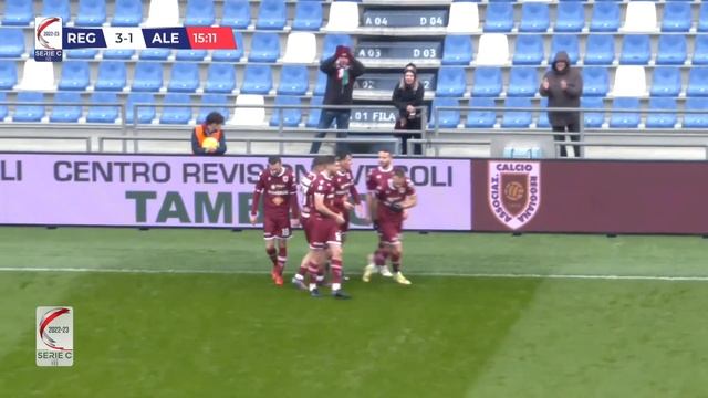 Highlights Reggiana-Alessandria. смотреть онлайн
