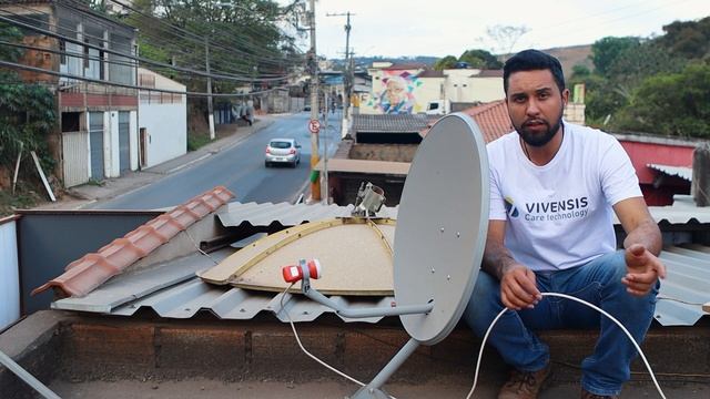 Passo a passo do apontamento da nova parabólica Digital (só usando o receptor) (Starone D2 KU 70W) смотреть онлайн