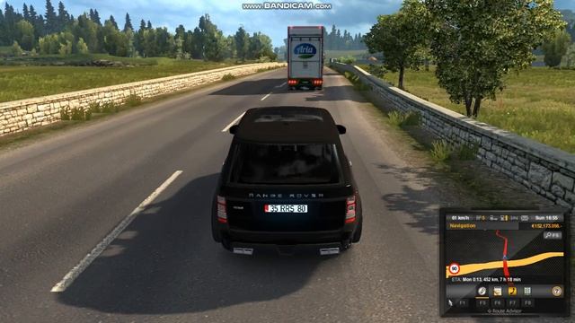 Euro Truck Simulator 2 #4 | Range Rover Startech Black | Eurotrucks2 Gameplay