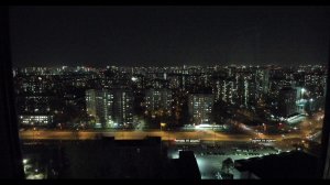 Ночной вид из окна