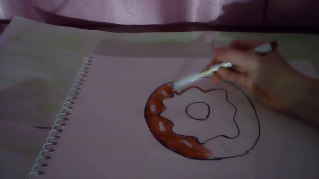 Рисуем пончик!  🍩