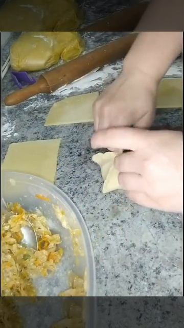 Манты с капустой