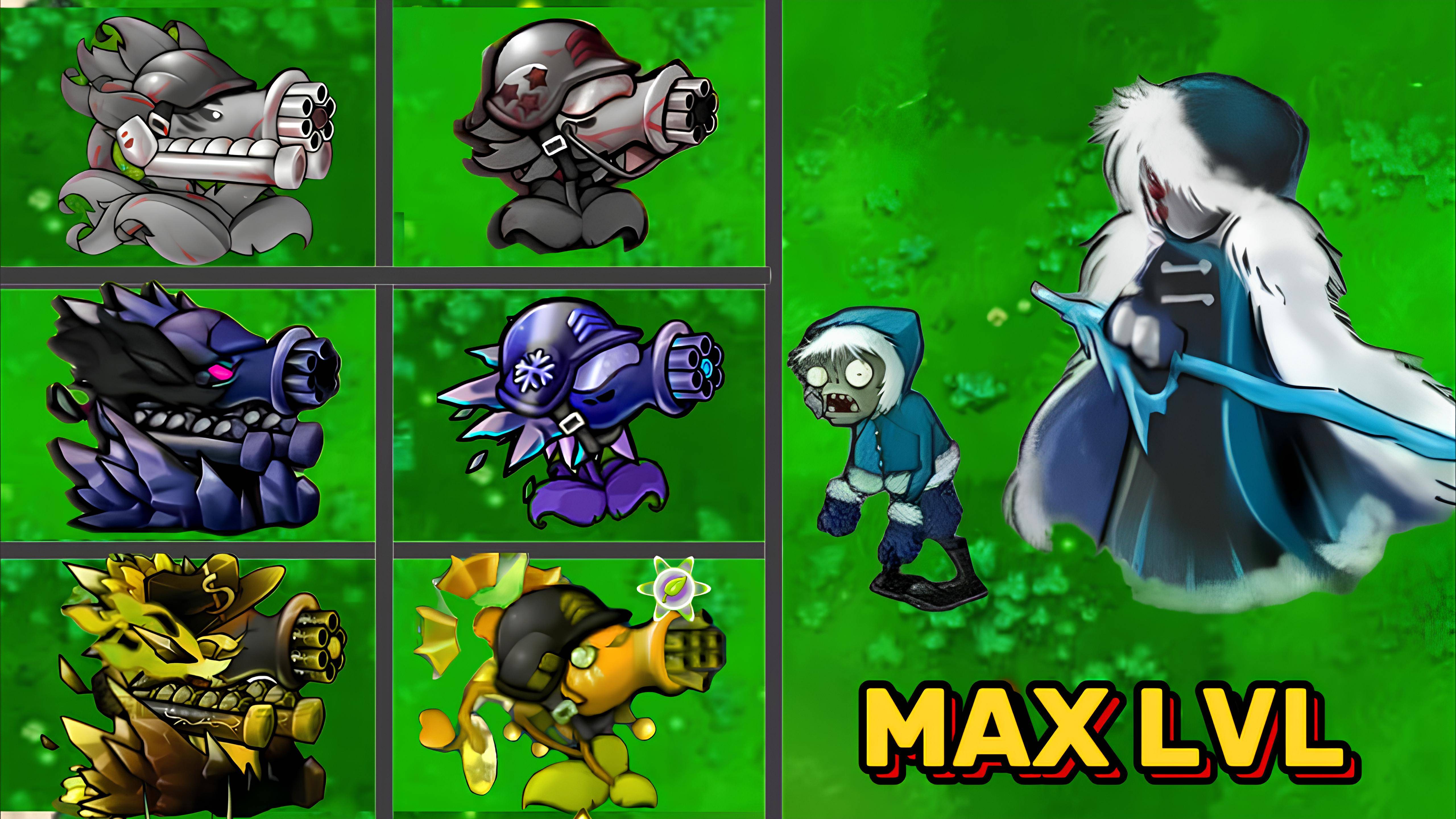 Plants vs. Zombies 1 Fusion 2.4: Команда горохострелов против Ультимативной Королевы Зомби смотреть онлайн