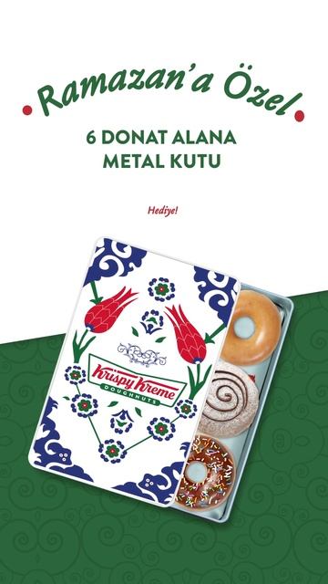 Krispy Kreme’e Ramazan, hediyesiyle geliyor! смотреть онлайн
