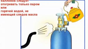 Видеоинструктаж Хранение, транспортировка и эксплуатация газовых баллонов
