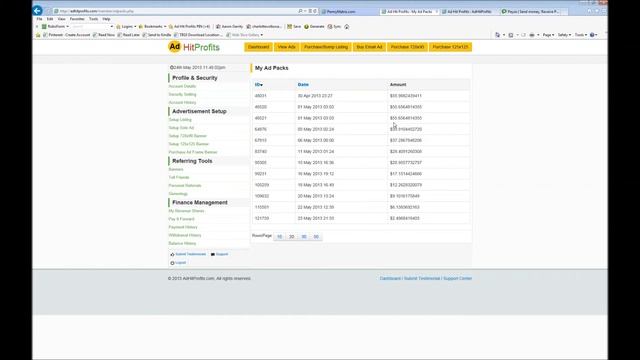 Ad Hit Profits Is The #1 Revenue Sharing Company I Have Found...125% Return смотреть онлайн