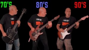 70's VS 80's VS 90's (Guitar Riffs Battle)