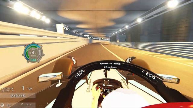 2024 MERCEDES W15 VS MONACO смотреть онлайн