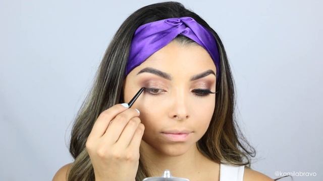 TARTE HOLIDAY PALETTE TUTORIAL 2017- SUMMER TO FALL! | KAMILA BRAVO смотреть онлайн