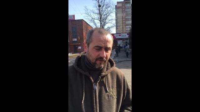 Ветераны АТО пришли пообщаться с нерадивым водителем маршрутки в Киеве смотреть онлайн