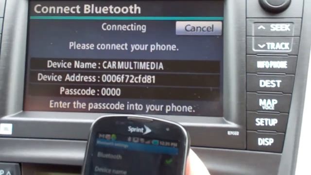 How to Pair Your Smart Phone to Blu Tooth on the Prius III смотреть онлайн