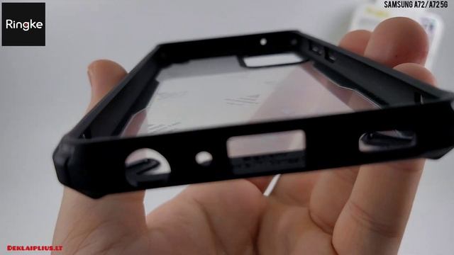 Ringke Fusion X Samsung A72 5G dėklas-case-чехол смотреть онлайн