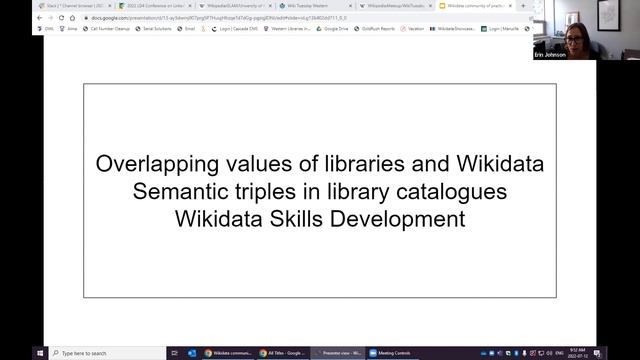 Wiki Tuesday Western: Building a Wikidata Community at the Library смотреть онлайн