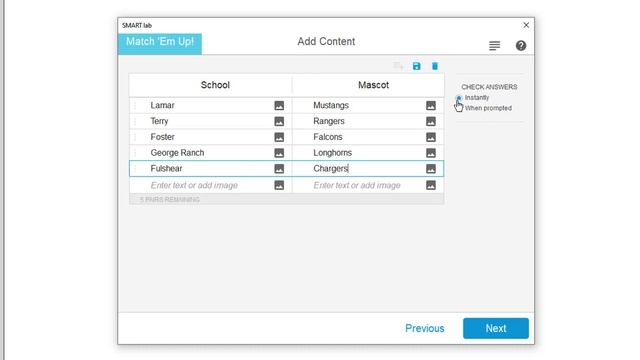 SMART Notebook SMART Lab Match Em Up смотреть онлайн