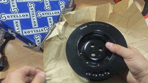 Шкив коленвала Ford Mondeo, Ford Transit 2.0 TDCI stellox 20-01039SX.mp4