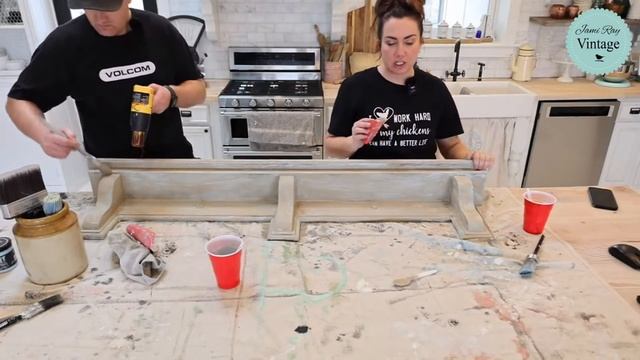 Gustavian Style Finish On An Old Oak Corbel Shelf For Waste Not Wednesday смотреть онлайн