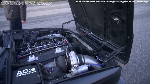 BMW view 900 RWHP M5 vs Bugatti Veyron 16 4 Dutchbugs BRUTAL G forces FAIL filming смотреть онлайн