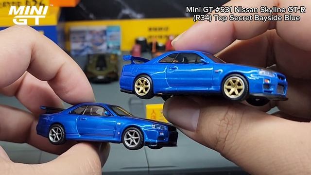 Unbox 5 Mini GT Nissan GT-R R34 | Silvia | KaidoHouse Tent & GCD Honda Fit Spoon Sports Edition смотреть онлайн