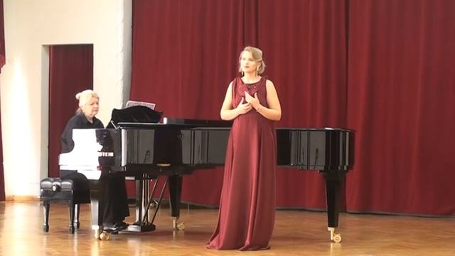 Ануфриева Ксения 5 курс С.Рахманинов "Маргаритки" ст.И.Северянина смотреть онлайн