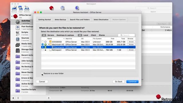 Retrospect Backup in 60 Seconds: Restoring from a Cloud Backup - Mac смотреть онлайн