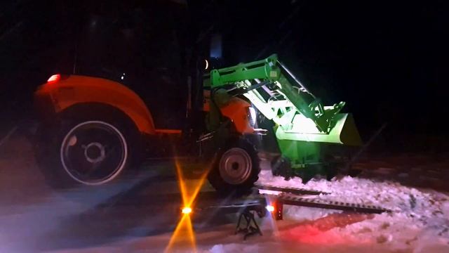 Встреча моего нового трактора - "КЕНТАВР" Т-254С. 02.02.2022г. смотреть онлайн