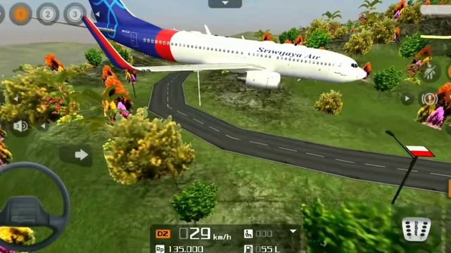 Bussid pesawat sriwijaya air mod || Bus simulator indonesia || New update смотреть онлайн
