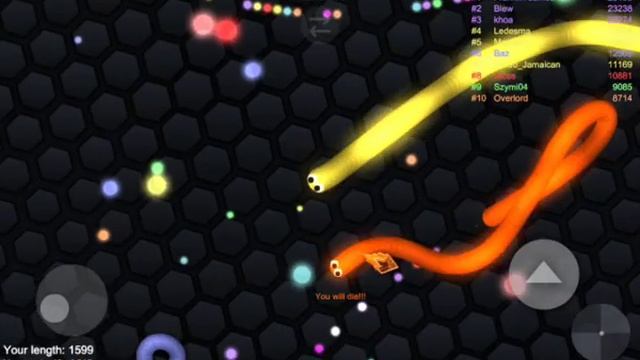 Были в топе. Slither.io #2. смотреть онлайн