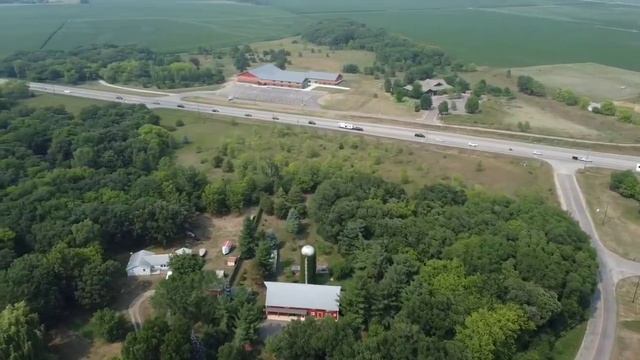 DJI mini 2 flight over the Mississippi River near Monticello, Mn. смотреть онлайн
