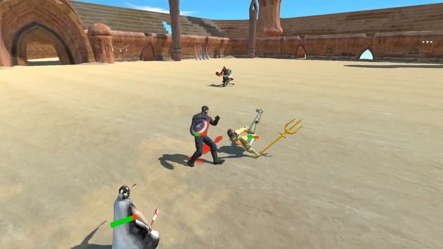 3vs3 Survival Battle At The Arena - Animal Revolt Battle Simulator смотреть онлайн