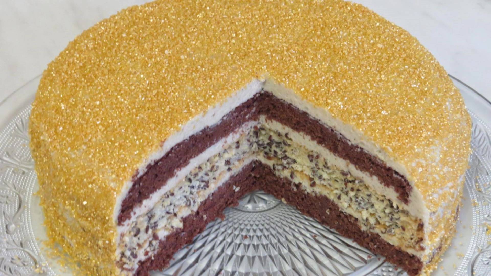 ЧУДО-ТОРТ ХАЛВА! НЕОБЫЧНЫЙ и ФАНТАСТИЧЕСКИ ВКУСНЫЙ! ТОРТ ДЛЯ НАСТОЯЩИХ ГУРМАНОВ!) HALVA cake смотреть онлайн