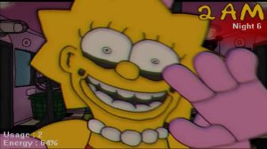 Пять ночей с Симпсонами (6 ночь)