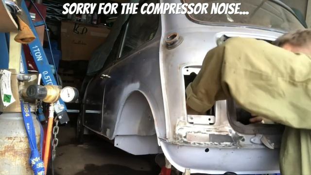 Classic mini restoration-rear light panel repair and fuel tank bracket смотреть онлайн