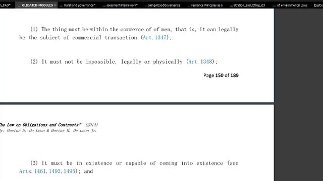 Essential Elements of Contracts: Object and Cause смотреть онлайн