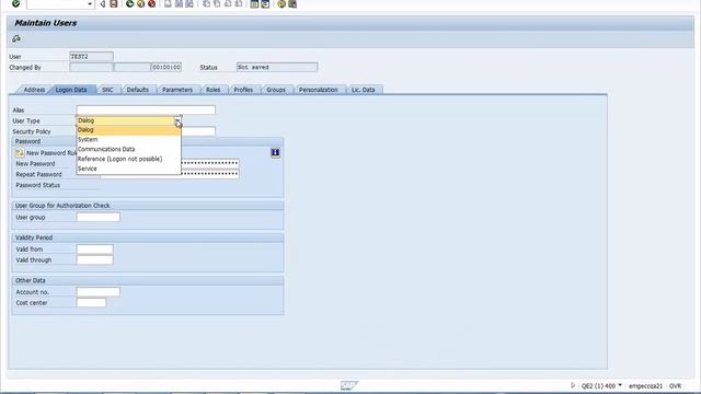 05 User Types in SAP R/3 смотреть онлайн