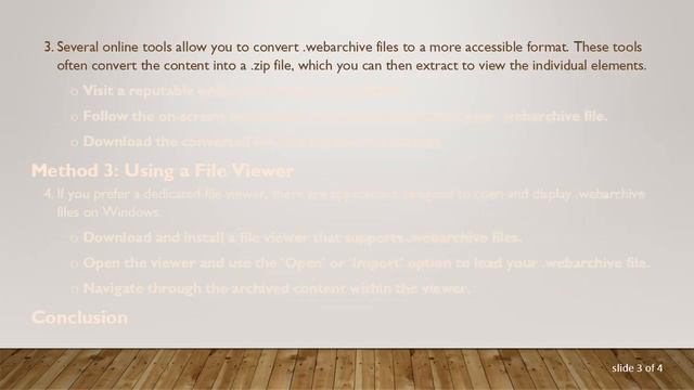 Opening .webarchive Files in Windows смотреть онлайн