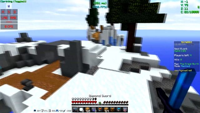 Road to 900 rating + Keyboard and Mouse sounds V3! SkyWars#11 Ranked Hypixel смотреть онлайн