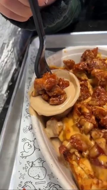 Cheesy Chicken Popcorn With Perfect Dip 😍 #shorts