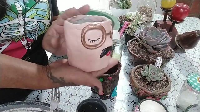 trasplante suculentas en macetas muy artesanales 😍 смотреть онлайн