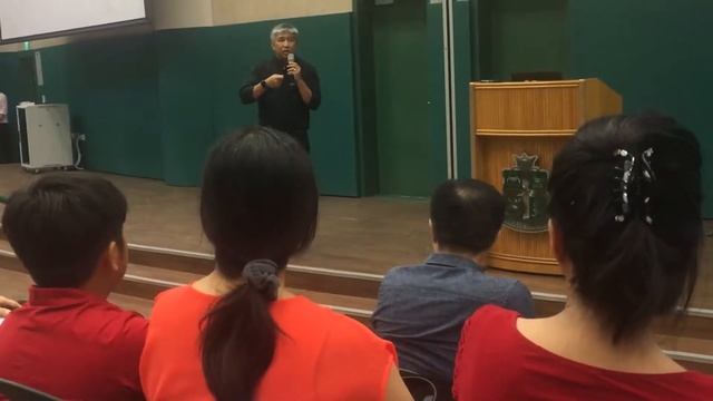 SJI Principal Father Adrian Speaking at SJI Open House смотреть онлайн
