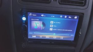 2 дин магнитола в Чери Амулет