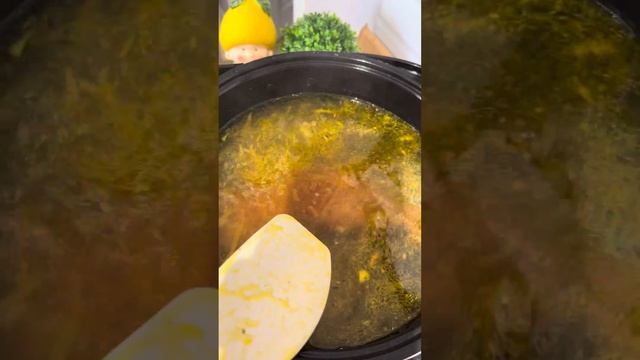 Сырный суп с копченностями