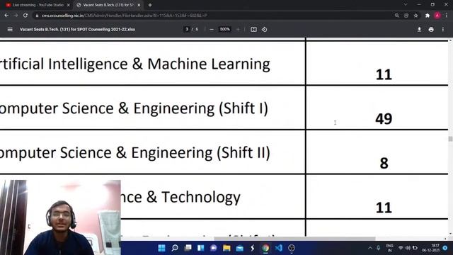 VACANT SEATS IN SPOT ROUND | IPU B.Tech | Ayush is LIVE смотреть онлайн