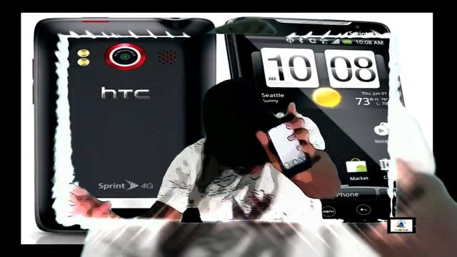 JUICEE BUB AKA RUE NASTY Sprint htc EVO 4g commercial смотреть онлайн